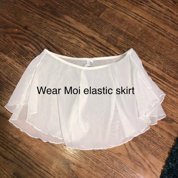 Wear Moi Other - White ballet elastic skirt Wear Moi Other - White ballet elastic skirt